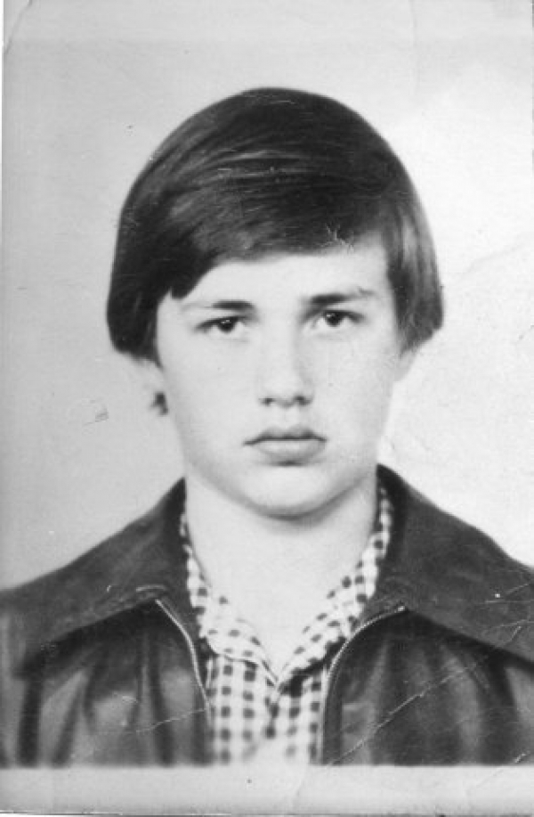 Алексей Хрынов в юности