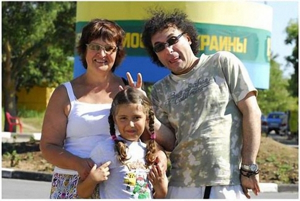 Армен Григорян с дочерью Анной