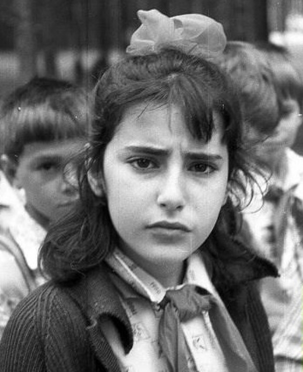 Елена Погребижская в детстве