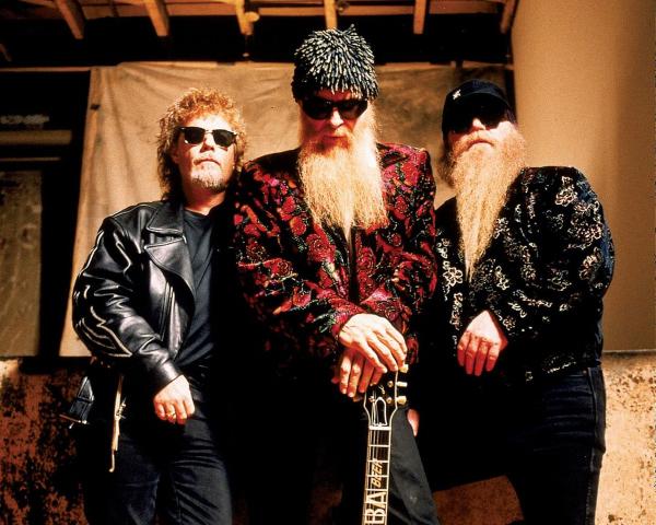 На фото: Группа «ZZ Top»