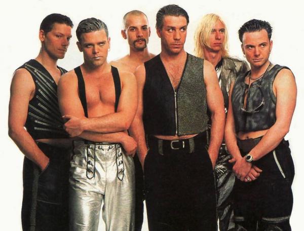 группа Rammstein в 1997 году