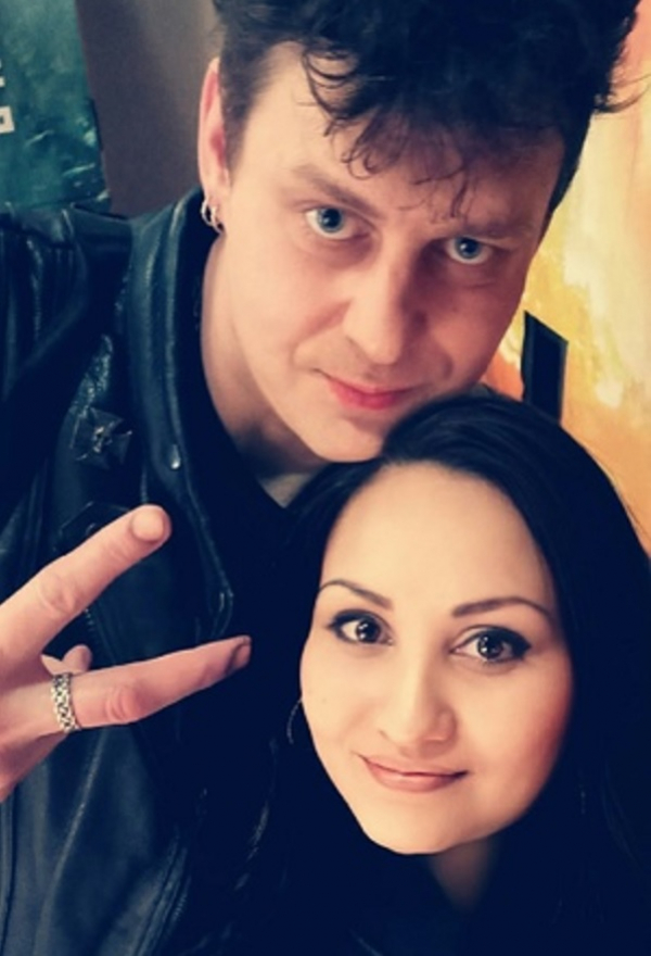 Сергей Рогулев вместе с женой Лили